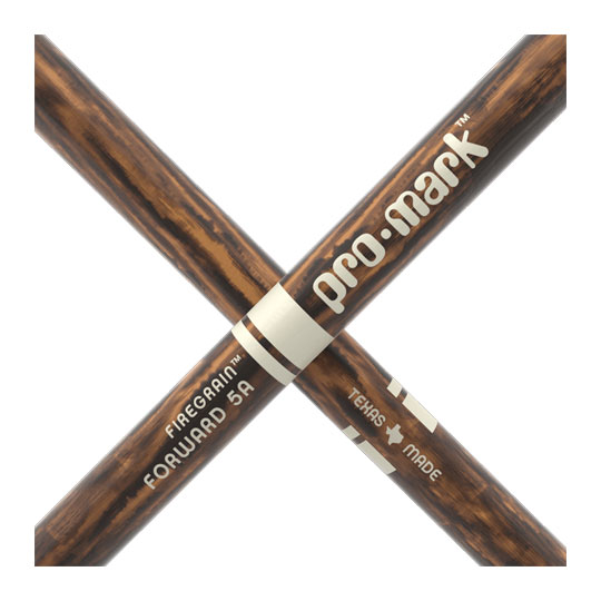 ProMark Classic Forward 5A FireGrain Hickory Drumstick, Oval Wood Tip : image 4