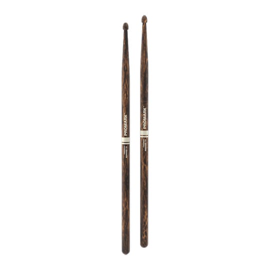 ProMark Rebound 5A FireGrain Hickory Drumstick, Acorn Wood Tip