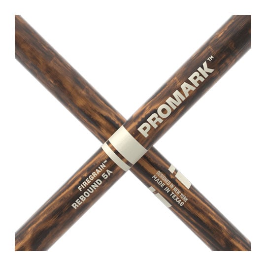 ProMark Rebound 5A FireGrain Hickory Drumstick, Acorn Wood Tip : image 4