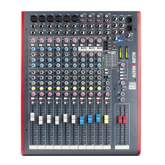 Allen And Heath ZED12FX Analogue Mixer