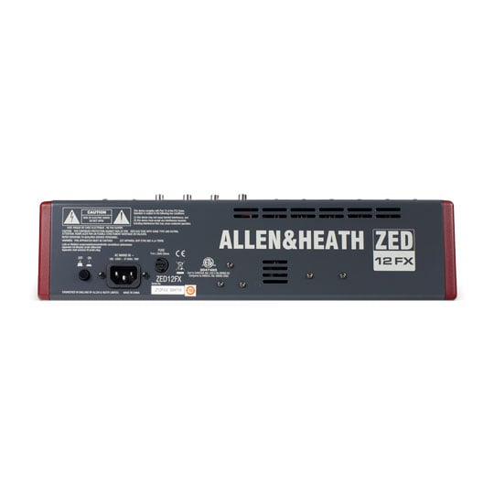 Allen And Heath ZED12FX Analogue Mixer : image 4