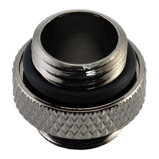 XSPC G1/4 5mm Male To Male Fitting - Black Chrome