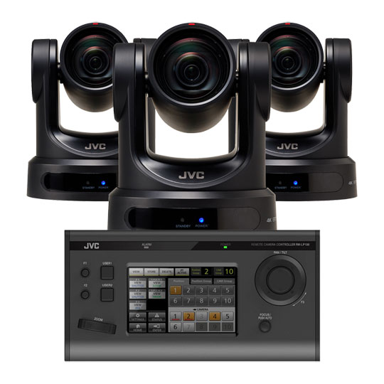 JVC KY-PZ400NBE PTZ Camera Bundle