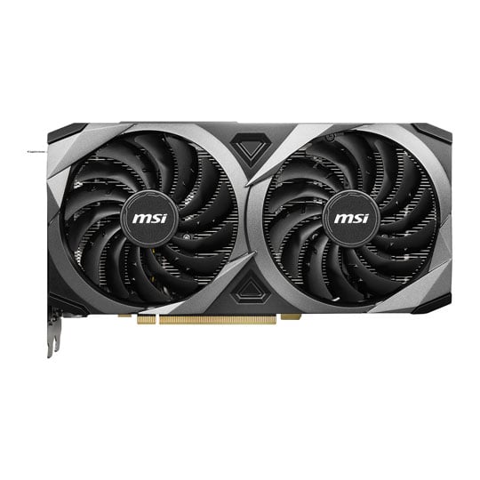 MSI NVIDIA GeForce RTX 3060 Ti 8GB VENTUS 2X 8GD6X OC Ampere Graphics Card : image 2