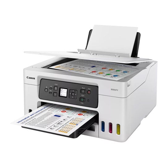 Canon Maxify GX3050 3-Iin-1 Refillable Colour Inkjet Printer