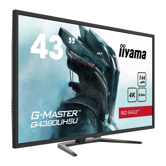 iiyama G-Master 43" G4380UHSU-B1 QHD 144Hz FreeSync Refurbished Gaming Monitor iiyama G-Master 43" G4380UHSU-B1 QHD 144Hz FreeSync Refurbished Gaming Monitor