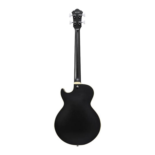 Ibanez AGB200-BKF Semi Hollowbody Bass Guitar - Black Flat : image 4