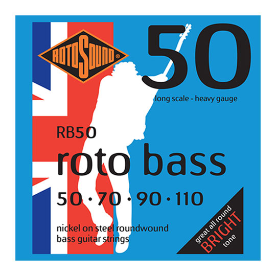 Rotosound Roto Bass Nickel Heavy Long Scale Bass Strings (50-110) RB50