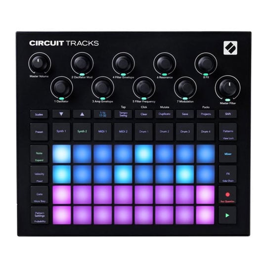 (Open Box) Novation - Circuit Tracks Groovebox