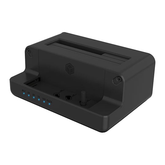 ICY BOX M.2 NVMe SSD & 2,5''/3,5'' SATA Docking & Cloning Station