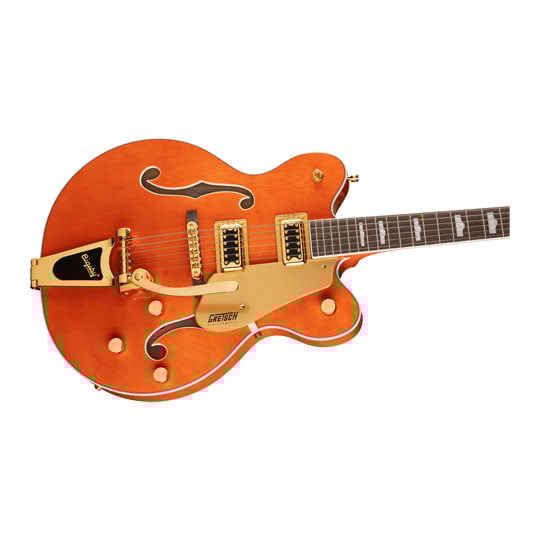 Gretsch G5422TG Electromatic Classic Hollow Body Double-Cut with Bigsby, Orange Stain : image 2