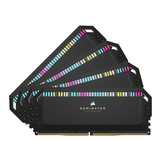 Corsair DOMINATOR Platinum RGB Black 64GB 6400MHz DDR5 Memory Kit : image 2