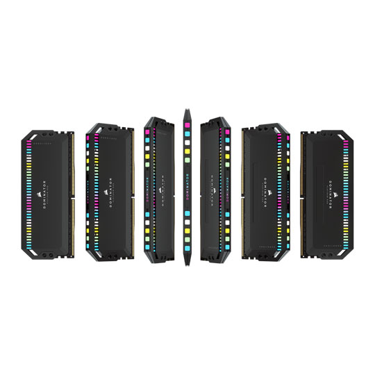 Corsair DOMINATOR Platinum RGB Black 64GB 6600MHz DDR5 Memory Kit : image 4