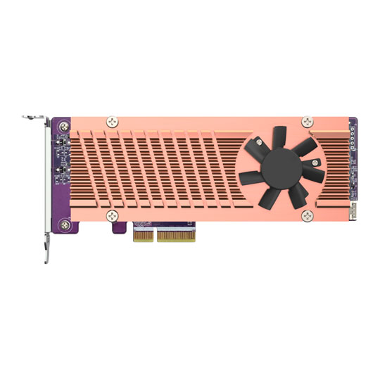 QNAP QM2-2P-344A PCIe Gen 3 NVMe SSD Expansion Card