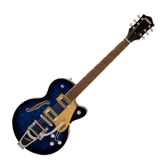 Gretsch G5655T-QM Electromatic Center Block Jr. Quilt Semi-hollowbody Electric Guitar - Hudson Sky