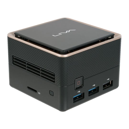 ECS LIVA Q3 PLUS AMD Ryzen Barebone Ultra Compact Mini PC Kit : image 1