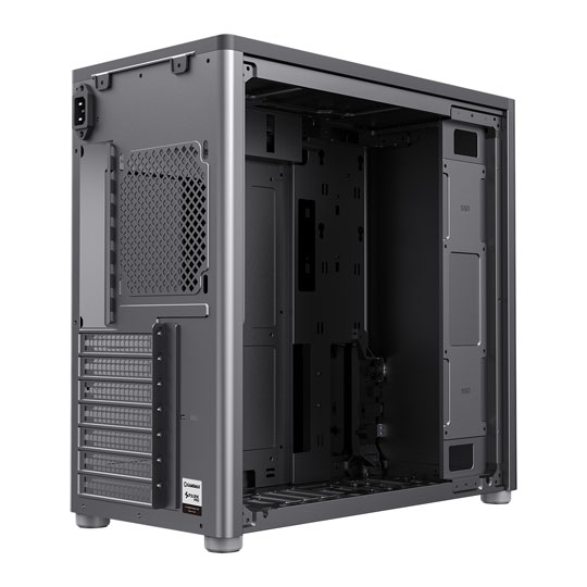 GameMax Spark Pro Mid Tower Tempered Glass Black PC Gaming Case : image 4
