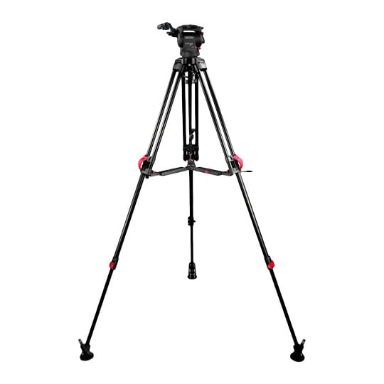 Cartoni Focus 8 Red Lock Mid Level Tripod Kit