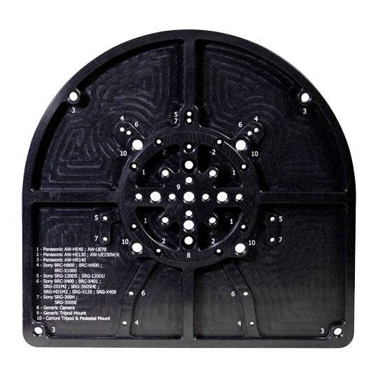 Cartoni PTZ Universal Plate