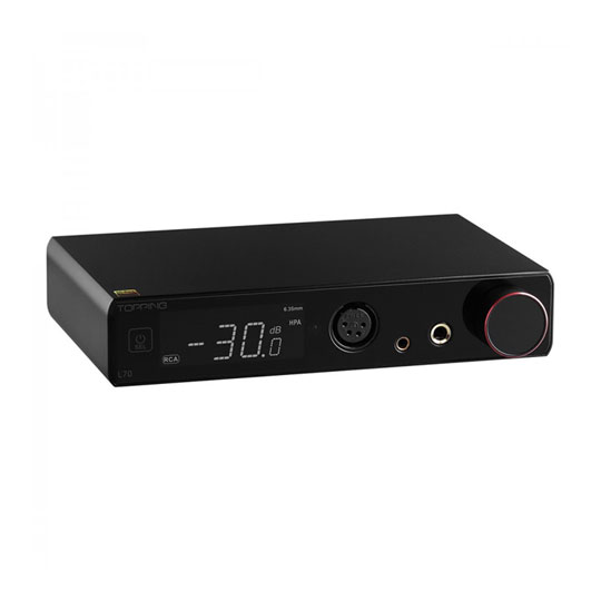 Topping L70 Full Balanced NFCA Headphone Amp Black