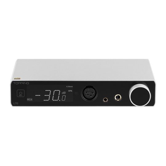 Topping L70 Full Balanced NFCA Headphone Amp Silver