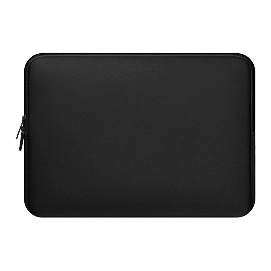 JLC Neoprene Sleeve with Zipper for 14" Laptop Black
