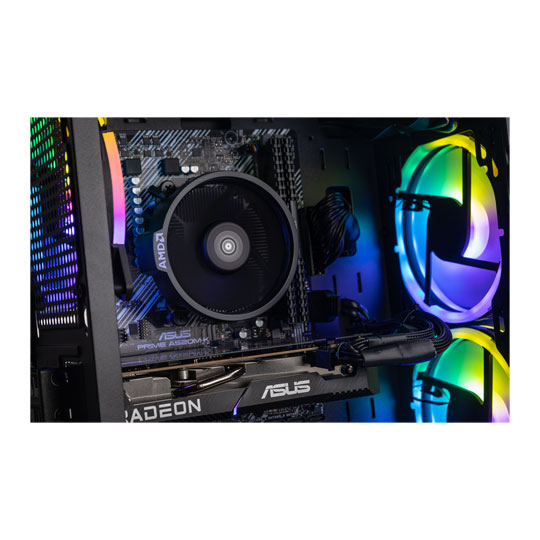 Scan Gamer RX, AMD Ryzen 4500, 16GB DDR4, 8GB AMD Radeon RX 7600, 1TB M ...