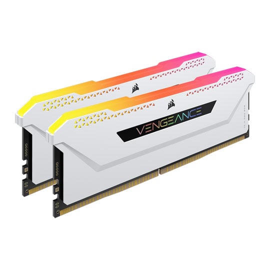 White Corsair Vengeance RGB PRO SL DDR4 Memory Addressable Light Enhancement Kit LN134115 CMHLEKIT2W SCAN UK