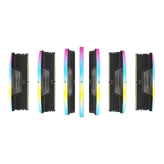CORSAIR Vengeance RGB Black 96GB 5200MHz DDR5 Memory Kit : image 4