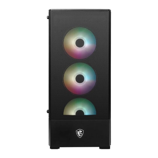 MSI MAG FORGE 112R Black Tempered Glass Mid-Tower Case : image 3