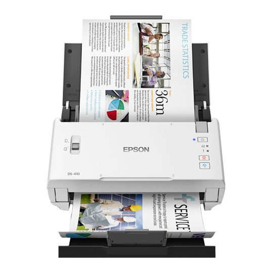 Epson WorkForce DS-410 Open Box Sheetfed Scanner - A4 : image 1
