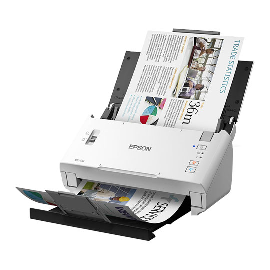 Epson WorkForce DS-410 Open Box Sheetfed Scanner - A4 : image 2