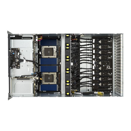 ASUS ESC8000A-E12-SKU2 AMD EPYC Zen 4 4U PCIe Gen5 Barebone GPU Server : image 3