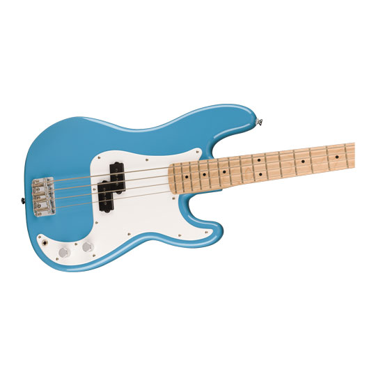 Squier Sonic Precision Bass, Maple Fingerboard, White Pickguard, California Blue : image 4