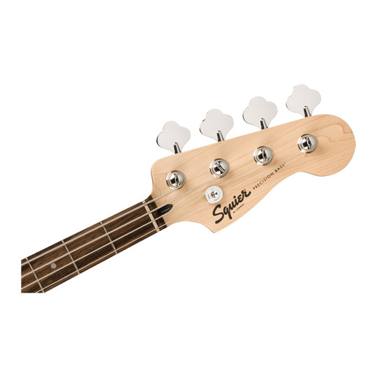 Squier Sonic Precision Bass, Laurel Fingerboard, White Pickguard, Black