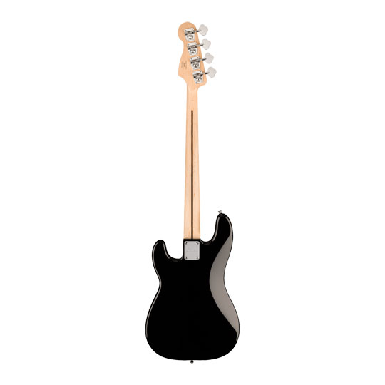 Squier Sonic Precision Bass, Laurel Fingerboard, White Pickguard, Black : image 3