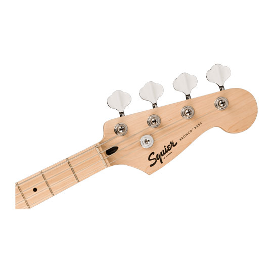 Squier Sonic Bronco Bass, Maple Fingerboard, White Pickguard, Arctic White : image 3