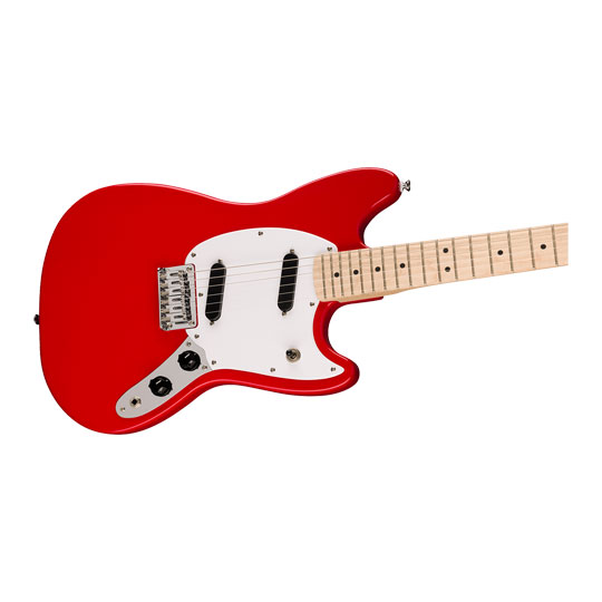 Squier Sonic Mustang, Maple Fingerboard, White Pickguard, Torino Red : image 3