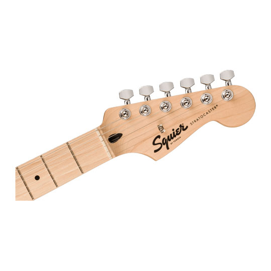 Squier Sonic Stratocaster HT H, Maple Fingerboard, White Pickguard, Flash Pink : image 3