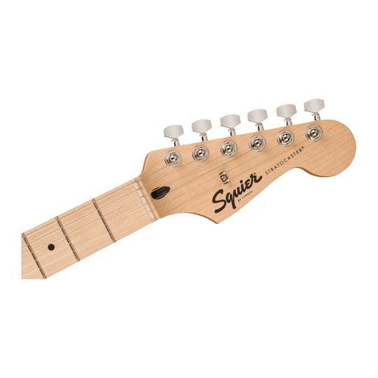 Squier Sonic Stratocaster HSS, Maple Fingerboard, White Pickguard, Tahitian Coral : image 4