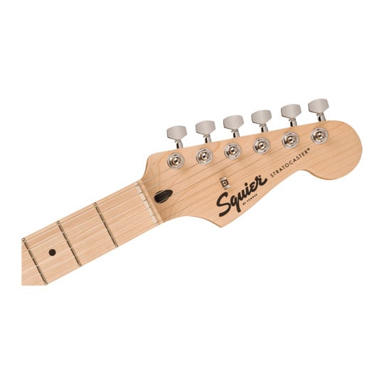 Squier Sonic Stratocaster, Maple Fingerboard, White Pickguard, 2-Color Sunburst : image 3