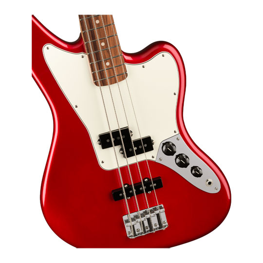 Fender Player Jaguar Bass, Pau Ferro Fingerboard, Candy Apple Red : image 2