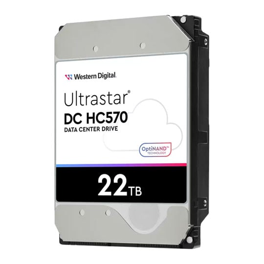 WD Ultrastar DC 0F48155 22TB 3.5" SATA Enterprise HDD/Hard Drive 7200rpm
