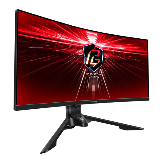 ASRock 34" PG34WQ15R3A 165Hz FreeSync Premium WQHD Curved Monitor