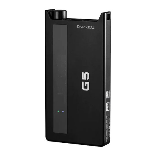 (Open Box) Topping - G5 Portable Headphone Amp & DAC (Black) : image 3
