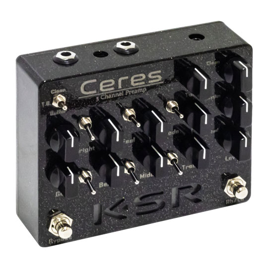 KSR Ceres 3 Channel High-Gain Preamp Pedal