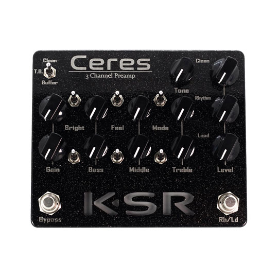 KSR Ceres 3 Channel High-Gain Preamp Pedal : image 4