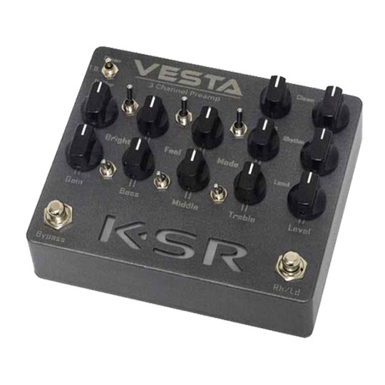 KSR Vesta 3 Channel Preamp Pedal