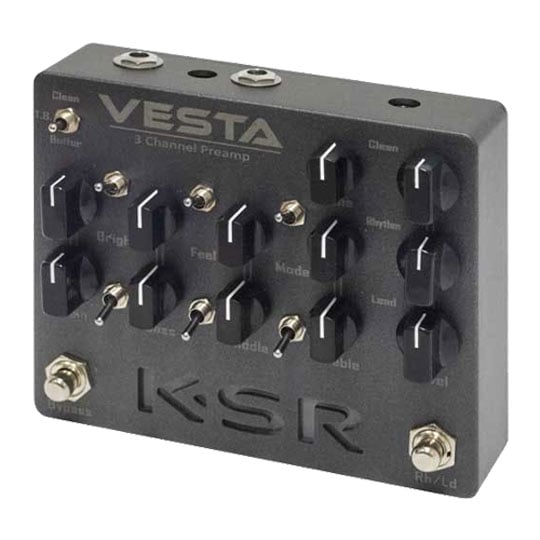 KSR Vesta 3 Channel Preamp Pedal