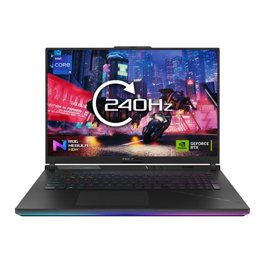ASUS ROG Strix SCAR 18 G834JY-N6005W QHD+ 240Hz Intel i9 RTX 4090 Refurbished Gaming Laptop